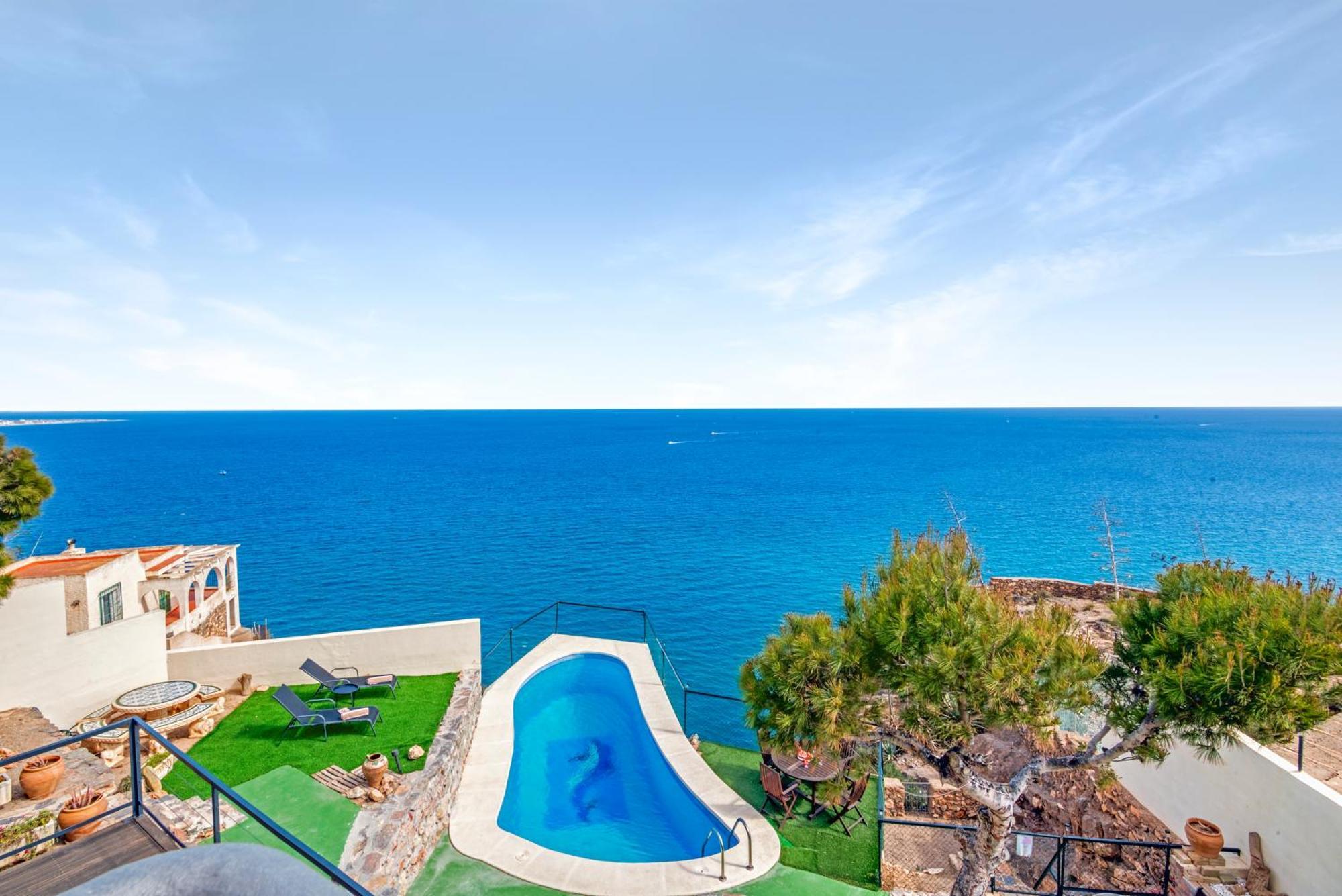 Villa Infinity Sea Views I Pool I Bbq I Jacuzzi Almeria Ngoại thất bức ảnh