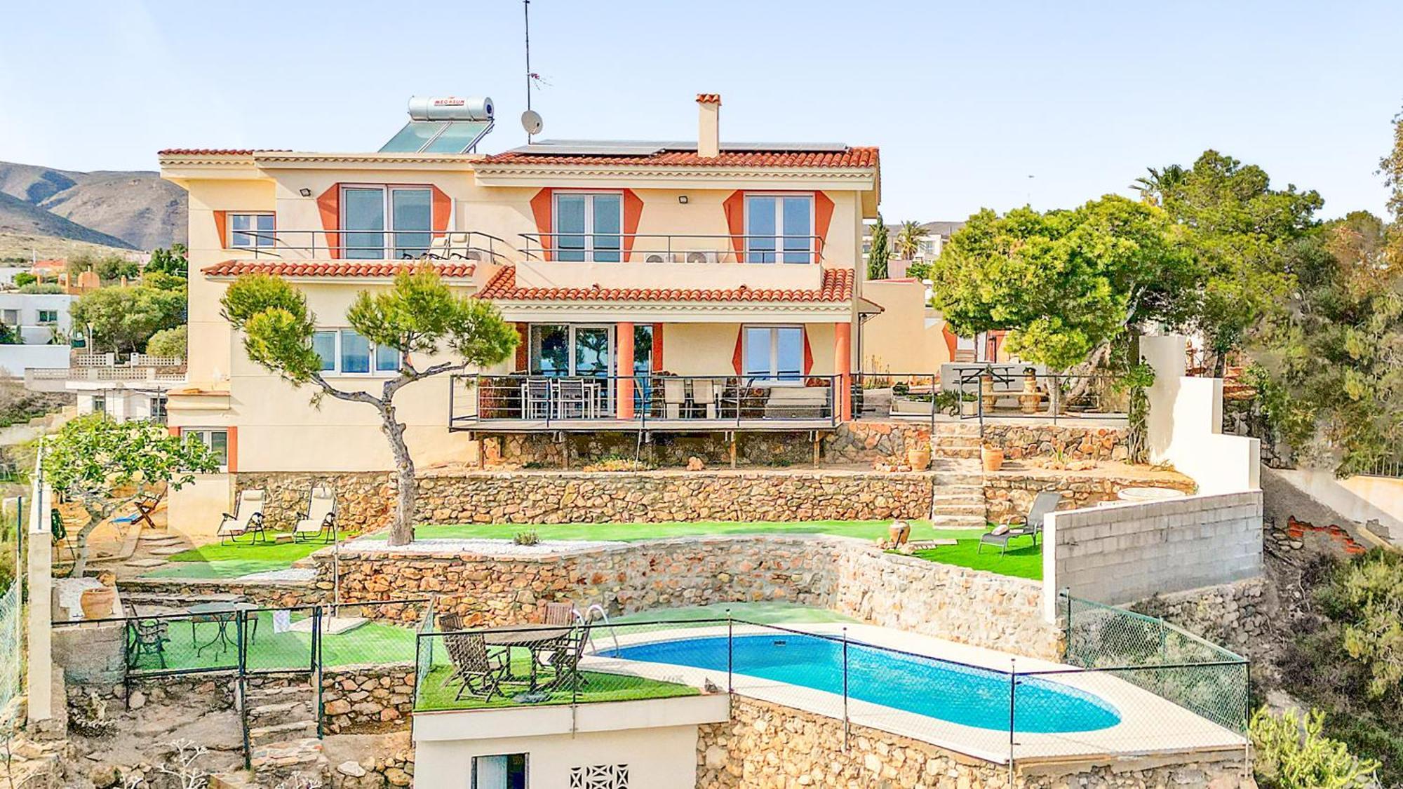 Villa Infinity Sea Views I Pool I Bbq I Jacuzzi Almeria Ngoại thất bức ảnh