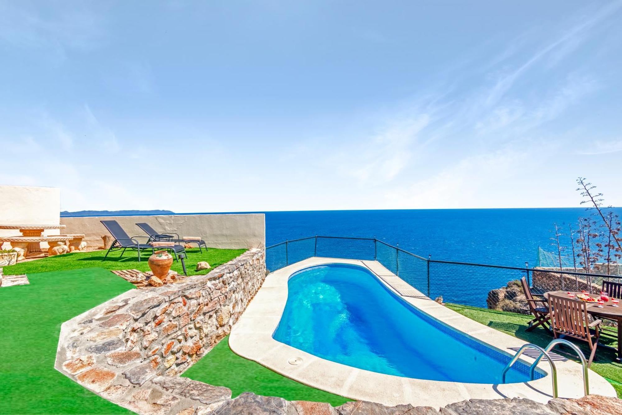 Villa Infinity Sea Views I Pool I Bbq I Jacuzzi Almeria Ngoại thất bức ảnh